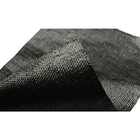 Geotextiles are textiles made from synthetic fibers.