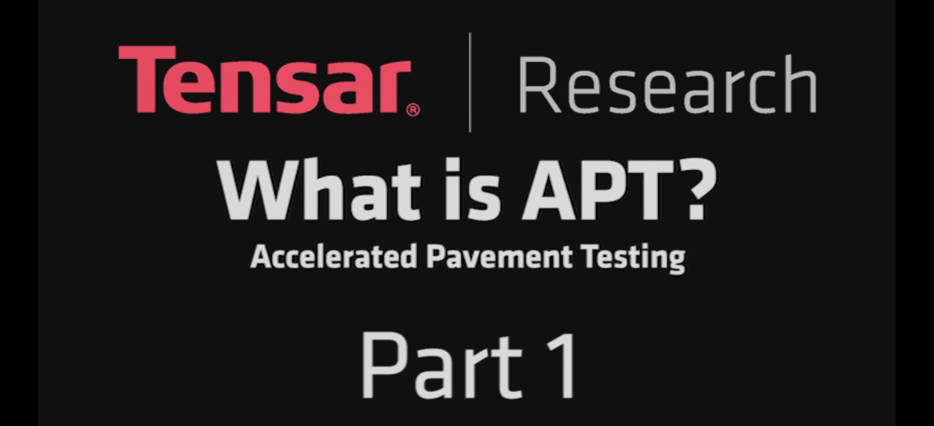 What is Accelerated Pavement Testing (APT)?