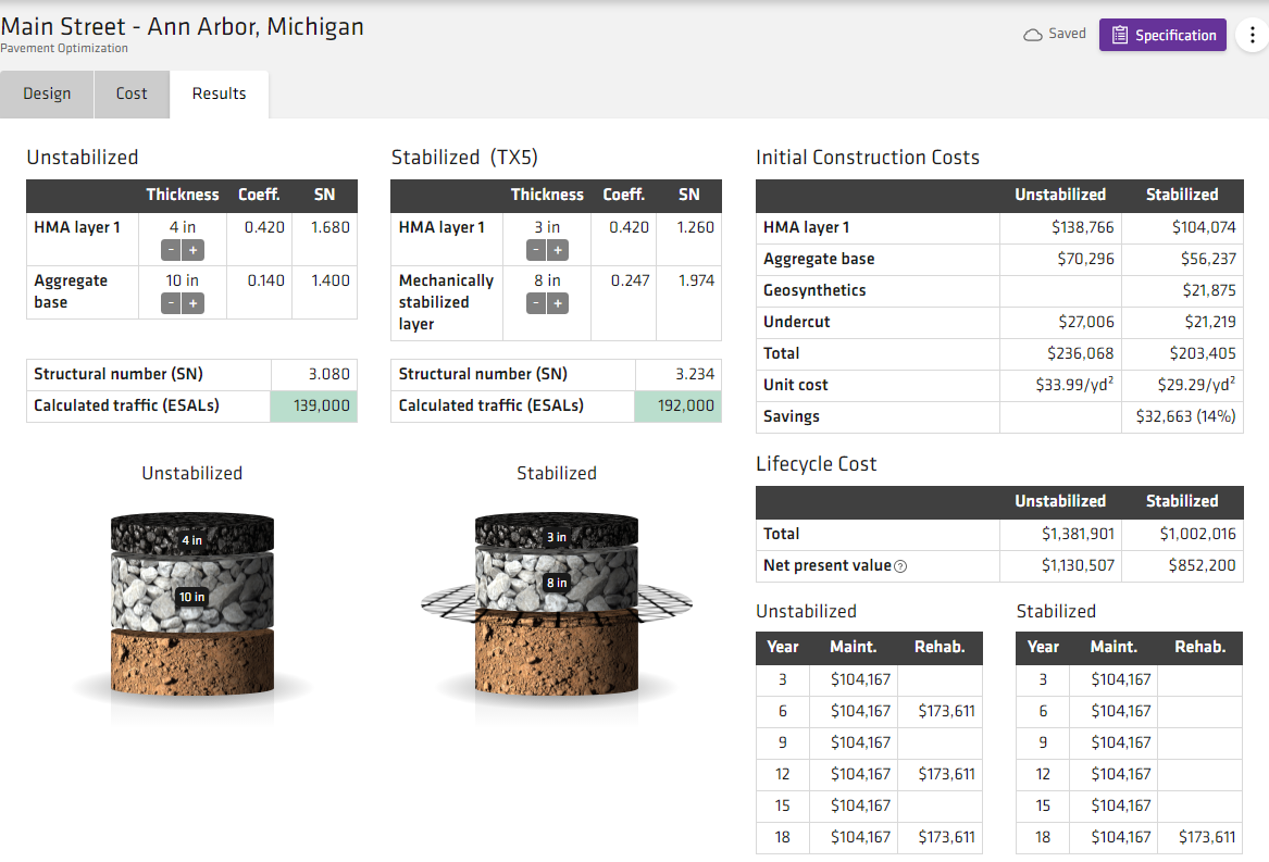 SpectraPave Design Software is Now Based in the Cloud